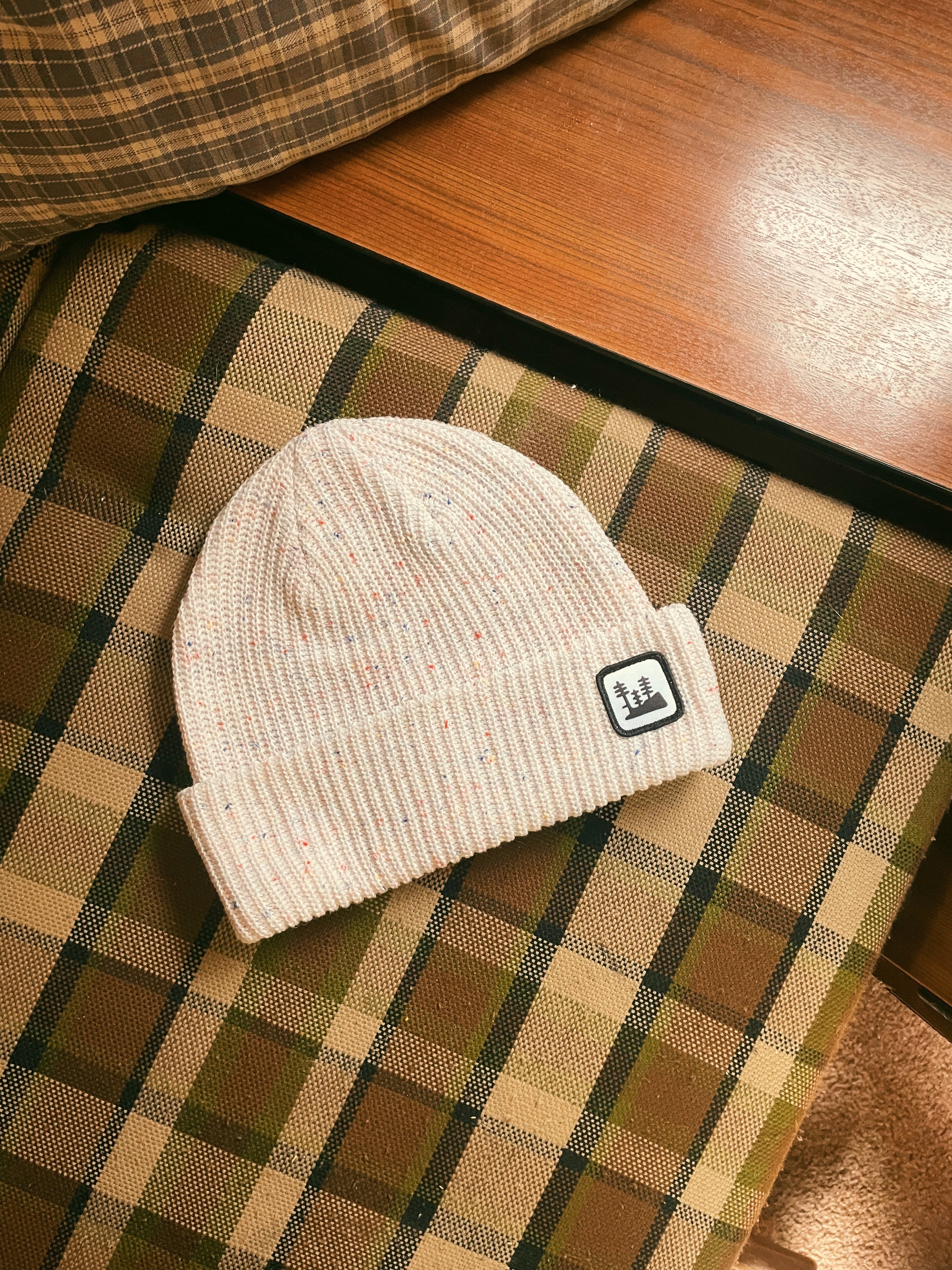 Speckled Cream Grove Beanie