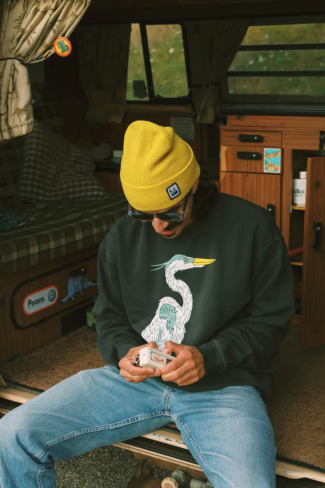 Heron Crew Silvermoons