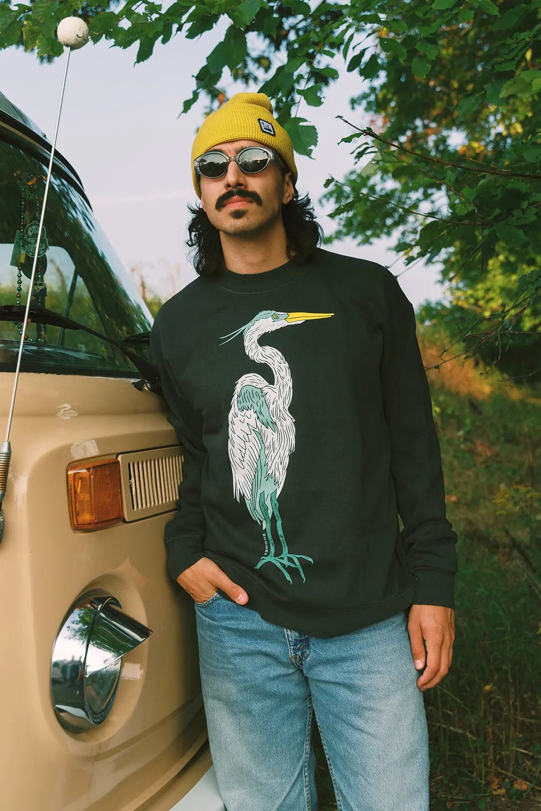 Heron Crew Silvermoons