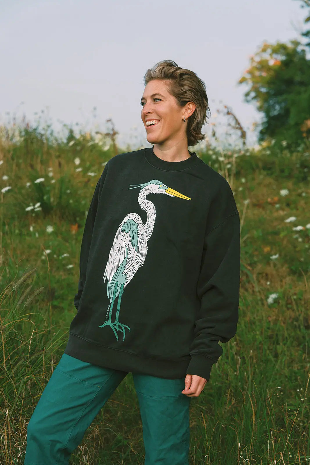 Heron Crew Silvermoons