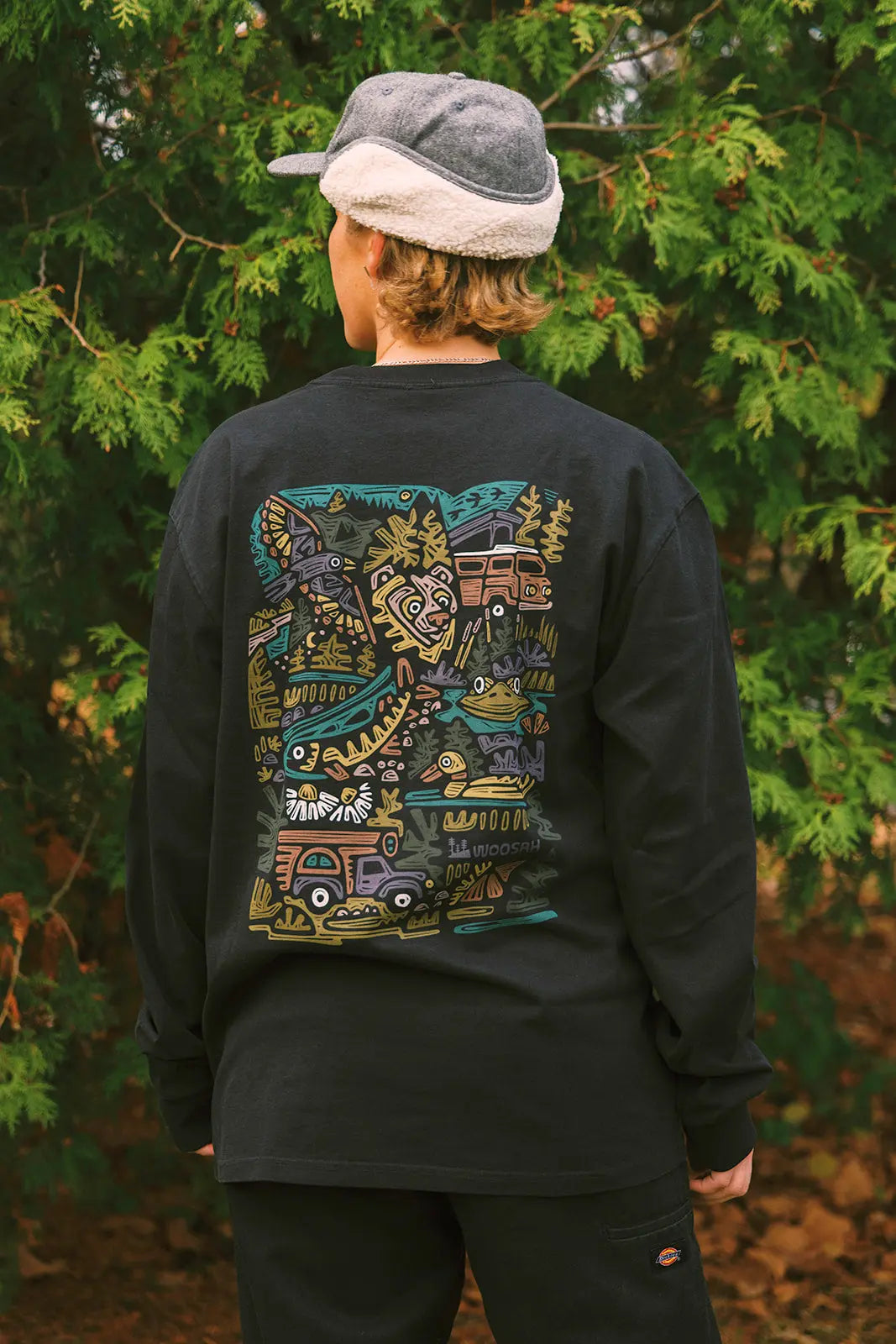 Forest Friends Long Sleeve Silvermoons
