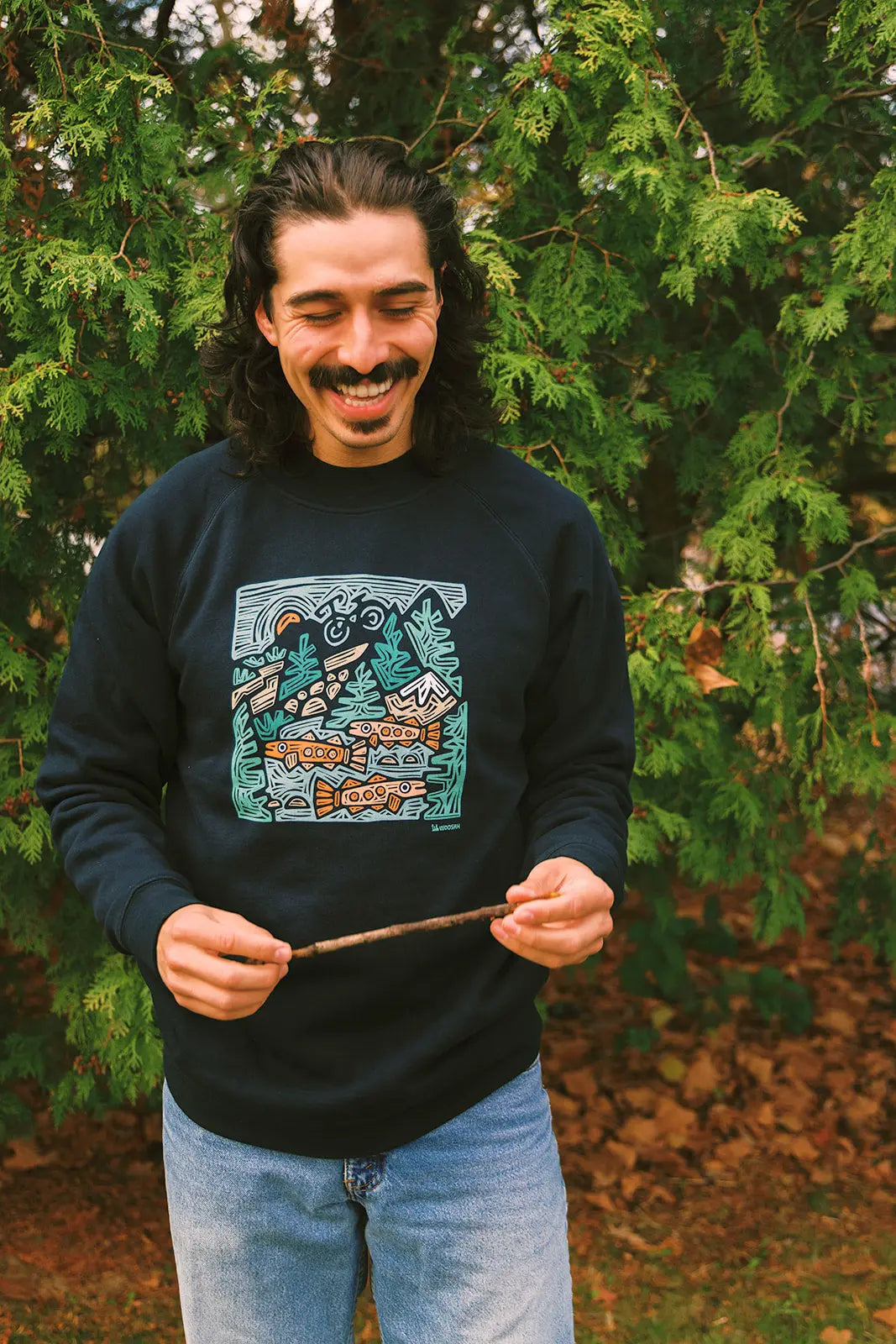 Peak & Pine Crew Silvermoons